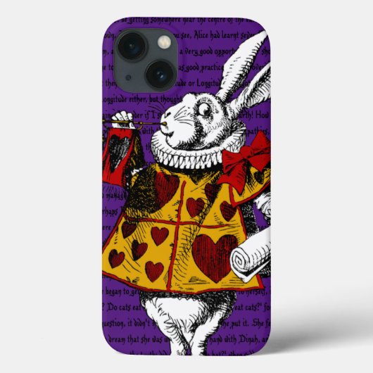 白うさぎ辛うじてケースメイトiPhoneケース Case-Mate iPhoneケース (裏面)