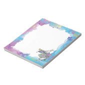 白うさぎ3 ノートパッド (回転)