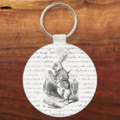 白うさぎ – あ親愛あ！あ親愛あ！遅れるぞ！ キーホルダー (正面)