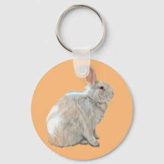 白うさぎ キーホルダー
