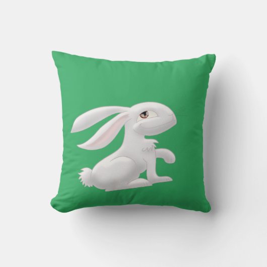 白うさぎ クッション (正面)