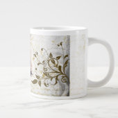 白うさぎ ジャンボコーヒーマグカップ (右)