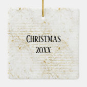 白うさぎ セラミックオーナメント (裏面)