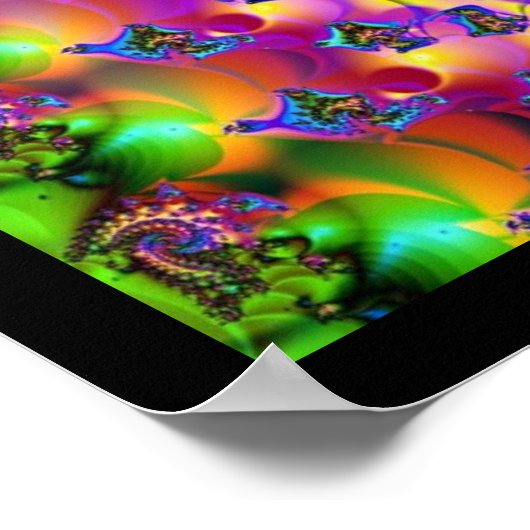 白うさぎ ポスター (角)