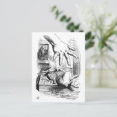 白うさぎ ポストカード (スタンド正面)