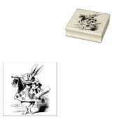 白うさぎ ラバースタンプ (押印)