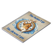 白うさぎ、不思議の国のアリスキャラクター。 ノートブック (左側)