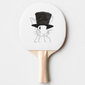 白うさぎ 卓球ラケット (正面)