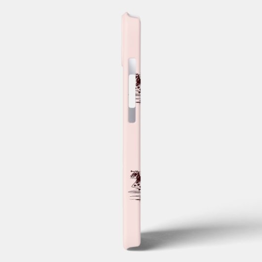 白うさぎ Case-Mate iPhoneケース (裏面 / 左)