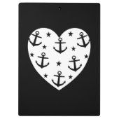 白おもしろいいかり クリップボード (裏面)