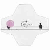 白おもしろい線に乗ったかわいいバブルガム サッカーボール (フラット)