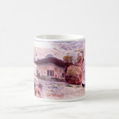 白おもしろい325 mlクラシック白マグカップ コーヒーマグカップ (中央)