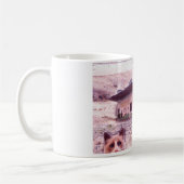 白おもしろい325 mlクラシック白マグカップ コーヒーマグカップ (左)