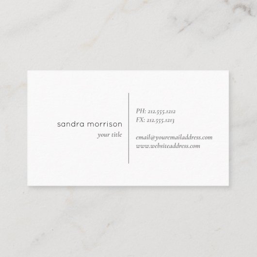 白および金ゴールドの点々のあるな名刺 名刺 (裏面)