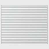 白および銀 ラッピングペーパー (フラット)