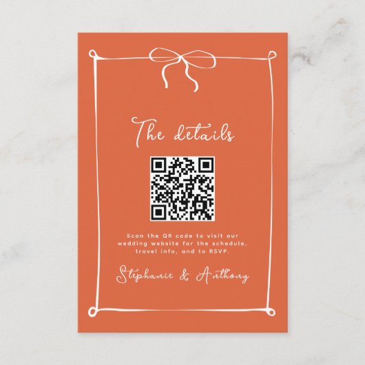 白お洒落イタリアン弓の日結婚没 エンクロージャーカード (正面)