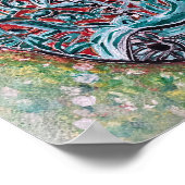 白お洒落詳細 ポスター (角)