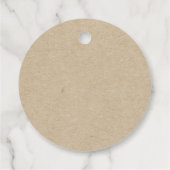 白かぼちゃ緑ユーカリ素朴秋 フェイバータグ (裏面)