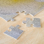 白から黄色の色合い ジグソーパズル (側面)