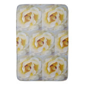 白から黄色の色合い バスマット (正面縦)