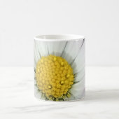 白かわいらしデイジー コーヒーマグカップ (中央)