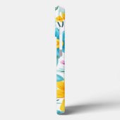 白かわいらしフェミニン花柄 Case-Mate iPhoneケース (裏面 / 左)