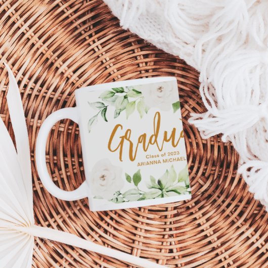 白かわいらしフローラ院台本2024両面 ジャンボコーヒーマグカップ