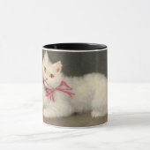 白かわいらし猫・ Sophie Sperlich ・ Mug マグカップ (中央)