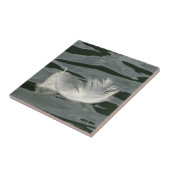 白かわいらし羽 タイル (側面)