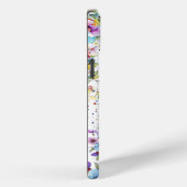 白かわいらし馬フローラパーソナライズされた Case-Mate iPhoneケース (裏面 / 右)