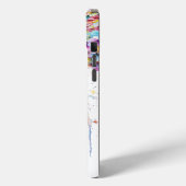 白かわいらし馬フローラパーソナライズされた Case-Mate iPhoneケース (裏面 / 左)