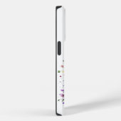 白かわいらし馬フローラパーソナライズされた Case-Mate iPhoneケース (裏面 / 右)