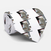 白かわいらし馬 ネクタイ (ロール)