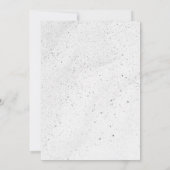 白きらめく砂 招待状 (裏面)