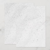 白きらめく砂 招待状 (正面/裏面)