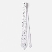 白くおよび黒い点 ネクタイ (正面)