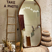 白くて見栄えが良い ミラー＆ウィンドウ クリング ウィンドウサイン