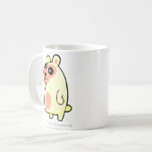 白くまおよびヒグマの飲むマグ コーヒーマグカップ (正面左)
