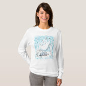 白くまのクリスマスのTシャツ Tシャツ (正面フル)