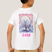 白くまのパーティーの中心 Tシャツ (裏面)