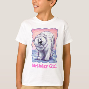 白くまのパーティーの中心 Tシャツ