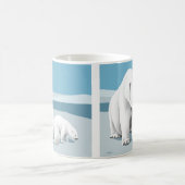 白くまのマグ コーヒーマグカップ (中央)