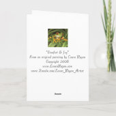 白くまの休日カード シーズンカード (裏面)