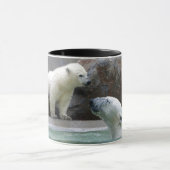 白くまの信号器のマグ マグカップ (中央)