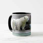 白くまの信号器のマグ マグカップ (正面左)