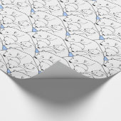 白くまの包装紙の小熊の包装紙 ラッピングペーパー (角)