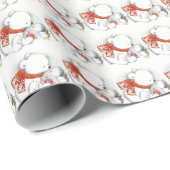 白くまの包装紙 ラッピングペーパー (ロールコーナー)