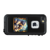 白くまの家族の幸せな時間 LifeProof iPhoneケース (裏面横)