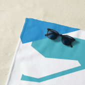 白くまの水泳のビーチタオル ビーチタオル (インサイチュ)