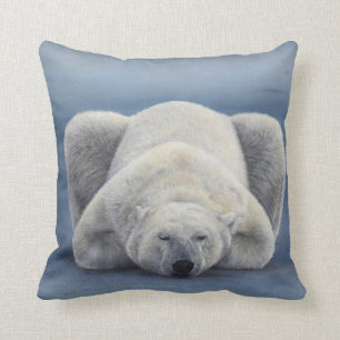 白くまの睡眠の枕クッション クッション